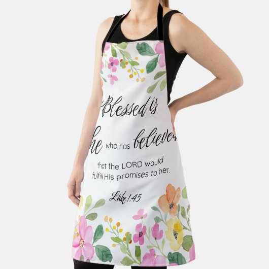 Lukas 1:45 Gezegend is zij, Vrouwengeschriften, Bl Schort (Insitu)