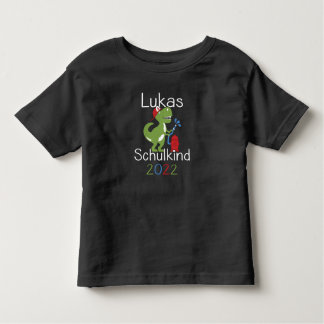 Lukas 2022 T-Rex Enrollment First Graders 2022 Kinder Shirts