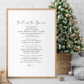 Lukas 2:10-15 Kerstmis Bijbel Verse Wall Art Poster