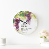 Lukas 5:37 Nieuwe wijn in oude wijnzakken Bijbelve Grote Klok (Huis)