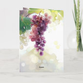 Lukas 5:37 Nieuwe wijn in oude wijnzakken Bijbelve Kaart (Achterkant)