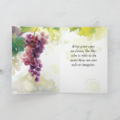 Lukas 5:37 Nieuwe wijn in oude wijnzakken Bijbelve Kaart (Binnen)