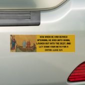 Lukas 5:4 bumpersticker (Op auto)