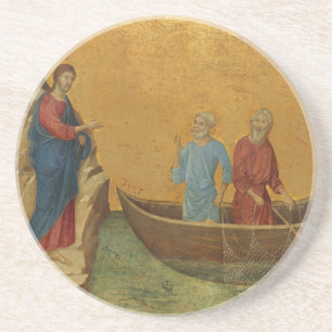 Lukas 5:4 zandsteen onderzetter