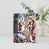 Lukas 7:40-50 Een verhaal over het vergeven van br Briefkaart (Staand voorkant)