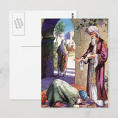 Lukas 7:40-50 Een verhaal over het vergeven van br Briefkaart (Voorkant / Achterkant)