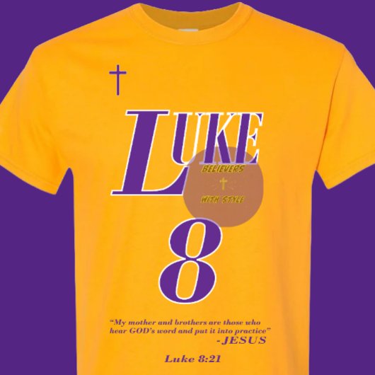 Lukas 8:21 Bijbelse Schrift - Christelijk - (2of2) T-shirt