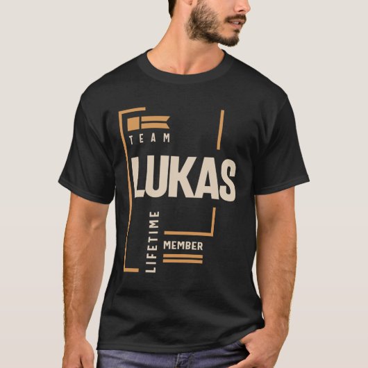 Lukas Persoonlijke naam - Funny Lukas T-shirt (Voorkant)