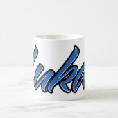 Lukas Vorname Name blue Tasse Kaffeetasse Koffiemok (Center)