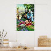 Luke 10:30-37 Liefde voor een buur Poster (Keuken)