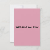 Luke 11:2-4 KJV Bijbelsscriptie Pic Greeting Kaart (Achterkant)