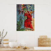 Luke 11:5-8 een vriend in nood poster (Keuken)