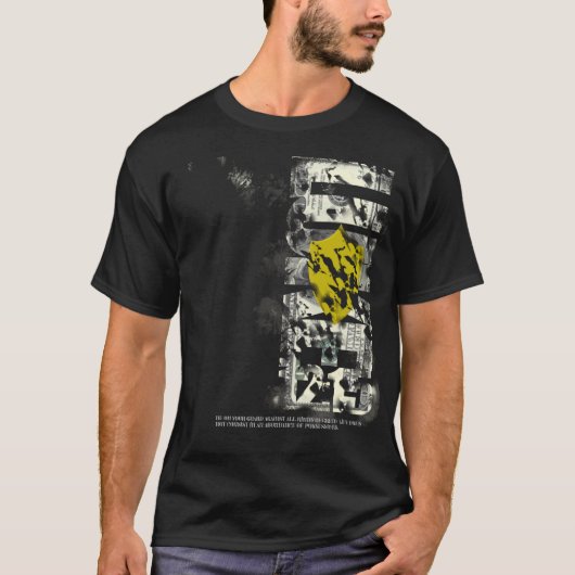 Luke 12:15 Gelede dollar T-shirt (Voorkant)