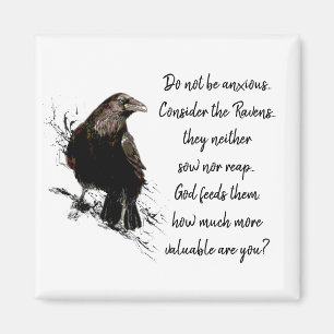 Luke 12:22-24 ben niet het Aangerlijke Citaat van  Magneet