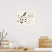 Luke 12:24 overweeg de Ravens Collage Poster (Keuken)