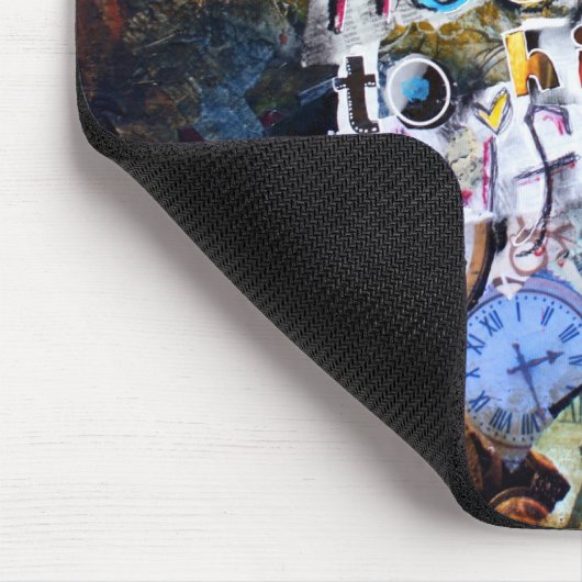 Luke 12:25 Bijbelverse Collage Muismat (Hoek)