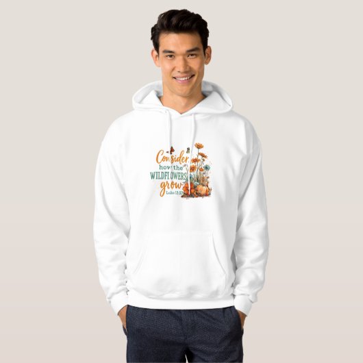 Luke 12:27 hoodie (Voorkant volledig)