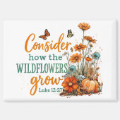 Luke 12:27 magneet (Voorkant)