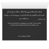 Luke 12:27-overweeg de leugens-God Will Comfort (Binnen Horizontaal (Onder))