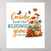 Luke 12:27 poster (Voorkant)