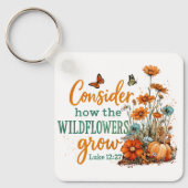 Luke 12:27 sleutelhanger (Voorkant)