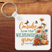 Luke 12:27 sleutelhanger (Voorkant)