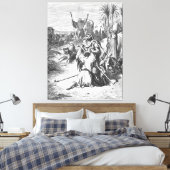 Luke 15B The Prodigal Son in His Father's Arms Canvas Afdruk (Insitu (Slaapkamer))