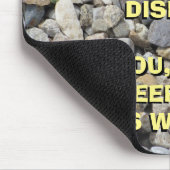 Luke 19: 39-40 De Stenen zullen huilen Muismat (Hoek)