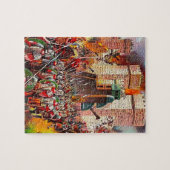 Luke 19:41-44 Jerusalem zal worden vernietigd puzz Legpuzzel (Horizontaal)