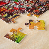 Luke 19:41-44 Jerusalem zal worden vernietigd puzz Legpuzzel (Zijkant)