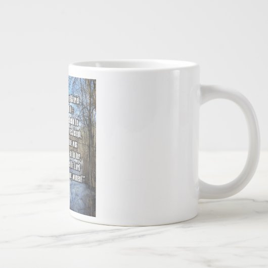 Luke 1:26–28 WEBU Mug Grote Koffiekop (Rechts)