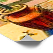 Luke 1:26-38 Gabriel brengt nieuws naar Mary poste Poster (Hoek)