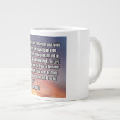 Luke 1:31–33 WEBU Mug Grote Koffiekop (Voorkant rechts)
