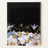 Luke 1:37 Bijbel Verse Wilde Flowers Waterverf Art Planner (Achterkant)