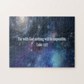Luke 1:37 legpuzzel (Horizontaal)