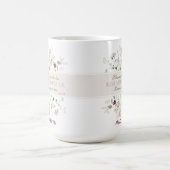 Luke 1:45 Gezegend is zij Wildflower Koffiemok (Center)