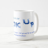 Luke 21:28 koffiemok (Voorkant rechts)