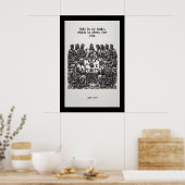 Luke 22 19 Last Supper Art Print This Is My Body (Keuken)