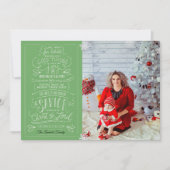 Luke 2-10-11 Passage-kerstWenskaart Kaart (Voorkant)