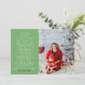 Luke 2-10-11 Passage-kerstWenskaart Kaart (Staand voorkant)