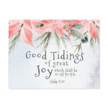 Luke 2:10 Goede getimede van grote vreugde, Kerstm