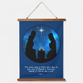 Luke 2:11   hangend wandkleed