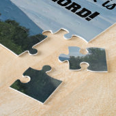 Luke 2:11 tot je deze dag geboren bent, in legpuzzel (Zijkant)