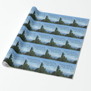 Luke 2:11 Voor je wordt je deze dag geboren.. Cadeaupapier