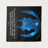 Luke 2:11 wandkleed (Voorkant (horizontaal))