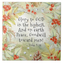 Luke 2 14 Glory aan God in de Hoogste, Kerstmis
