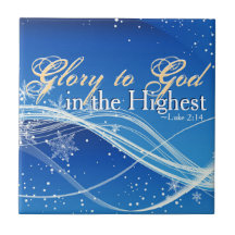 Luke 2:14 "Glory to God in the Hoogste" Kerstmis