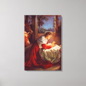 Luke 2:1-7 Jesus is geboren in Bethlehem Canvas (Voorkant)