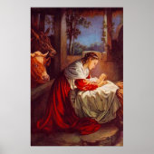Luke 2:1-7 Jesus is geboren in Bethlehem Poster (Voorkant)