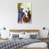 Luke 2:25-35 Simeon ziet Gods Salvation canvas Afdruk (Insitu (Slaapkamer))